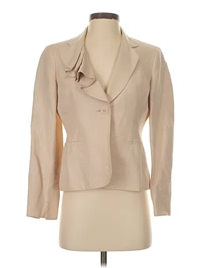 Pre-owned Anne Klein Blazer Jacket In Brown