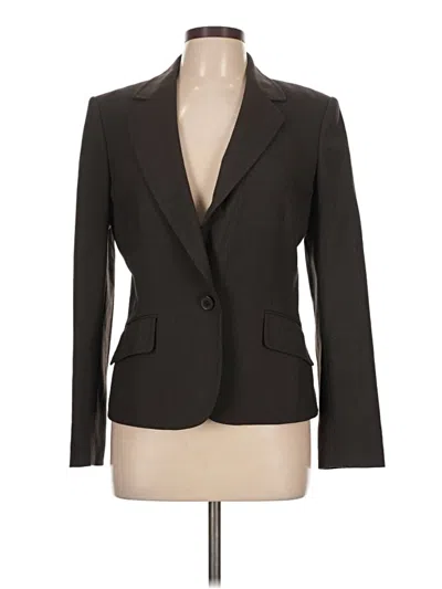 Pre-owned Anne Klein Blazer Jacket In Brown
