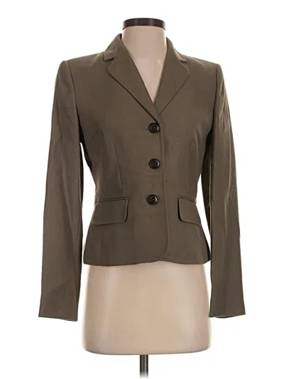 Pre-owned Anne Klein Blazer Jacket In Brown