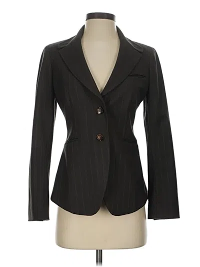 Pre-owned Anne Klein Blazer Jacket In Brown