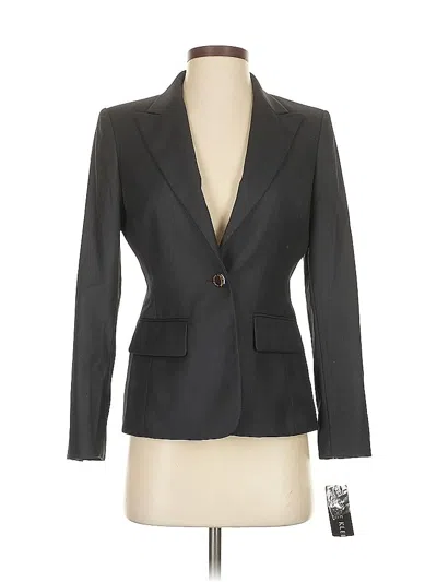 Pre-owned Anne Klein Blazer Jacket In Gray