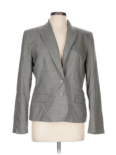 Pre-owned Anne Klein Blazer Jacket In Gray