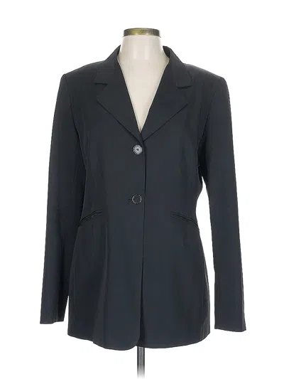Pre-owned Anne Klein Blazer Jacket In Gray
