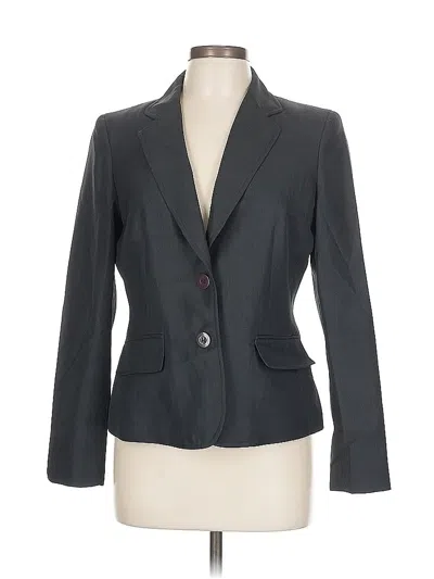 Pre-owned Anne Klein Blazer Jacket In Gray