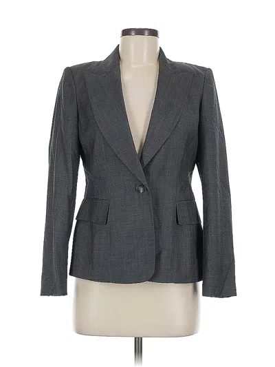 Pre-owned Anne Klein Blazer Jacket In Gray