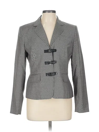 Pre-owned Anne Klein Blazer Jacket In Gray