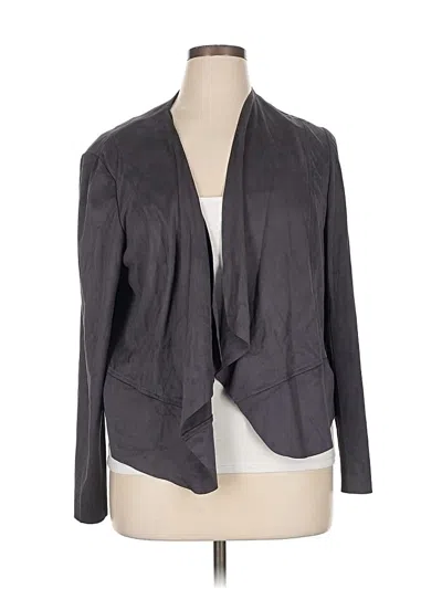 Pre-owned Anne Klein Blazer Jacket In Gray