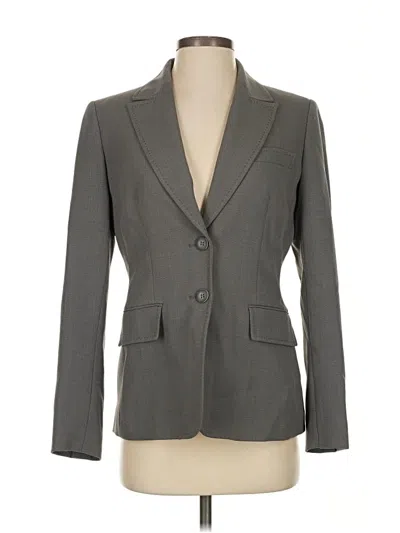 Pre-owned Anne Klein Blazer Jacket In Gray