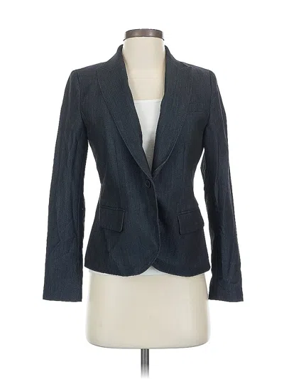 Pre-owned Anne Klein Blazer Jacket In Gray