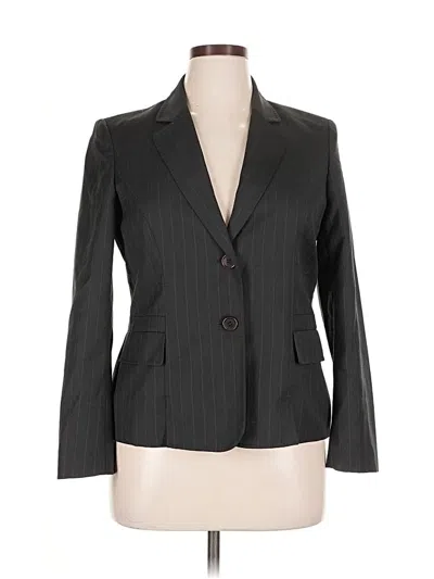 Pre-owned Anne Klein Blazer Jacket In Gray
