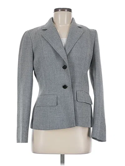 Pre-owned Anne Klein Blazer Jacket In Gray