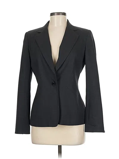 Pre-owned Anne Klein Blazer Jacket In Gray