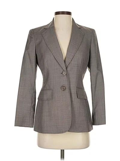 Pre-owned Anne Klein Blazer Jacket In Gray