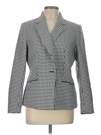 Pre-owned Anne Klein Blazer Jacket In Gray