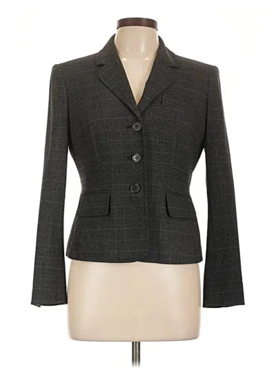 Pre-owned Anne Klein Blazer Jacket In Gray
