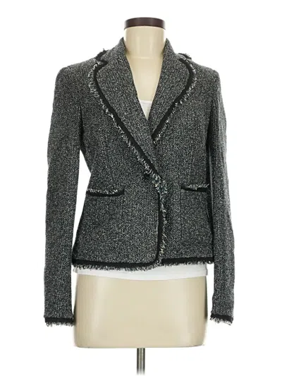Pre-owned Anne Klein Blazer Jacket In Gray