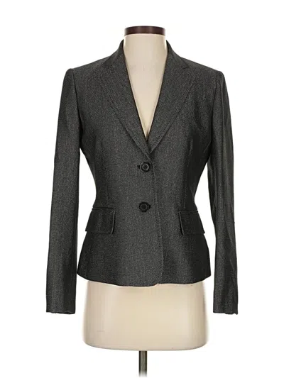 Pre-owned Anne Klein Blazer Jacket In Gray