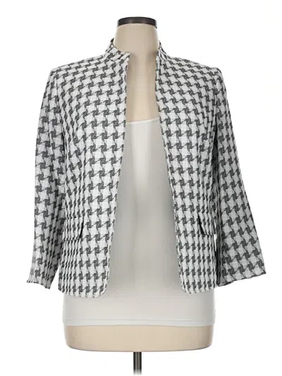 Anne Klein Blazer Jacket In White