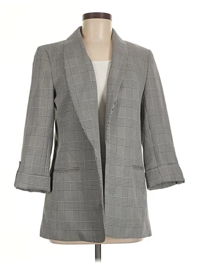 Pre-owned Anne Klein Blazer Jacket In Gray