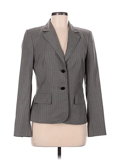Pre-owned Anne Klein Blazer Jacket In Gray