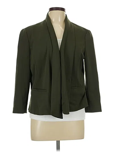 Pre-owned Anne Klein Blazer Jacket In Green