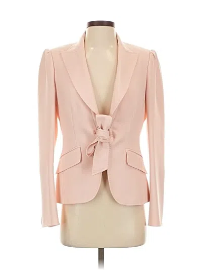 Pre-owned Anne Klein Blazer Jacket In Pink