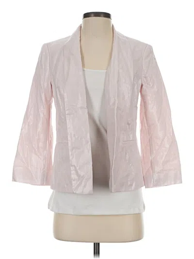 Anne Klein Blazer Jacket In Pink