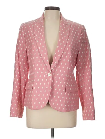 Pre-owned Anne Klein Blazer Jacket In Pink