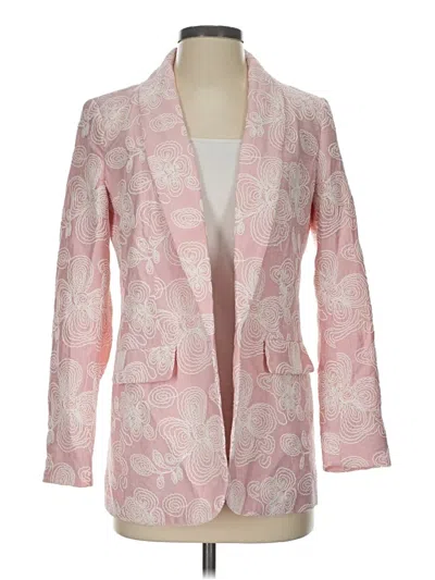 Pre-owned Anne Klein Blazer Jacket In Pink