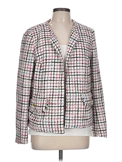 Pre-owned Anne Klein Blazer Jacket In White