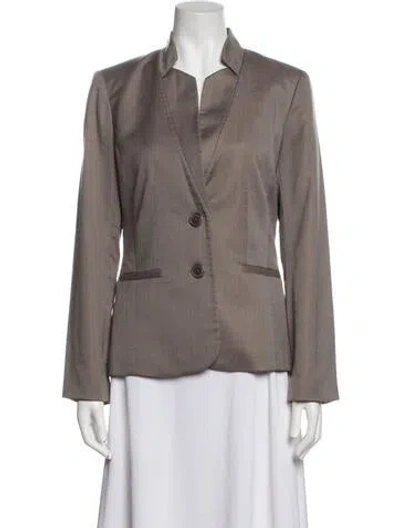Pre-owned Anne Klein Blazer In Neutral
