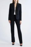 Anne Klein Blazer, Skirt & Pants Set In Black