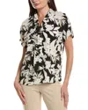Anne Klein Pussybow Dolman Sleeve Top