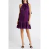 Anne Klein Bow Accent Tiered Dress