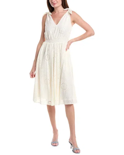 Anne Klein Broidery Midi Dress