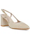 Anne Klein Brinlee Pointed Toe Pump In Silver