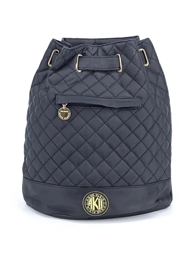 Pre-owned Anne Klein Bucket Bag In Black