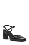 Anne Klein Bueles Ankle Strap Pump In Black