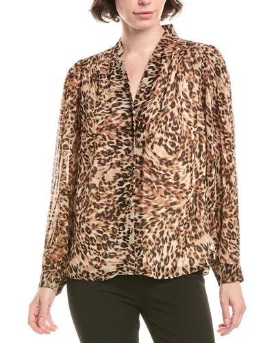 ANNE KLEIN ANNE KLEIN BUTTON BLOUSE