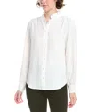 Anne Klein Button Top In White