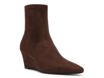 Anne Klein Cabrera Wedge Bootie In Black