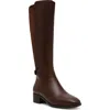Anne Klein Candela Riding Boot In Brown
