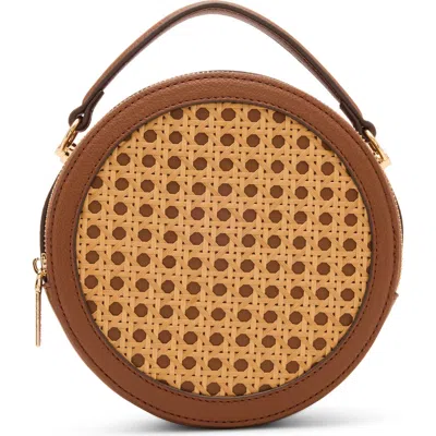 Anne Klein Cane Circle Crossbody Bag