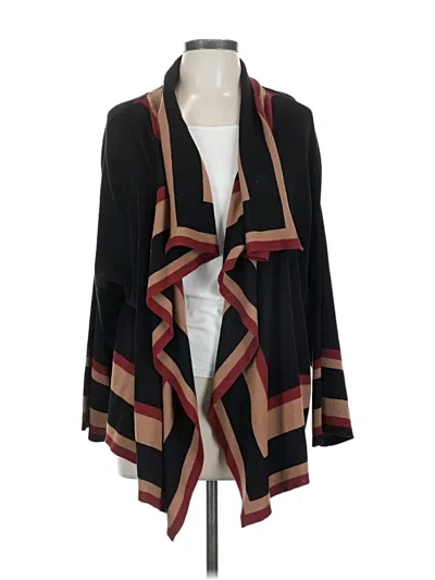 Anne Klein Cardigan Sweater In Black