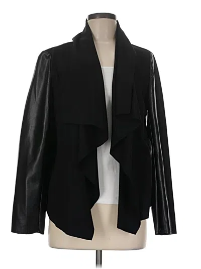 Pre-owned Anne Klein Cardigan Sweater In Black