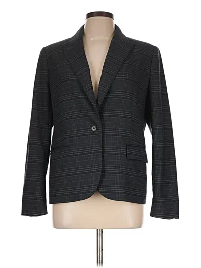 Pre-owned Anne Klein Cardigan Sweater In Gray