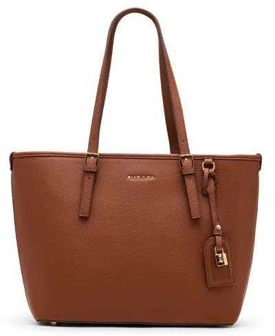 Anne Klein Carry All Large Perfect Tote Bag In Brown