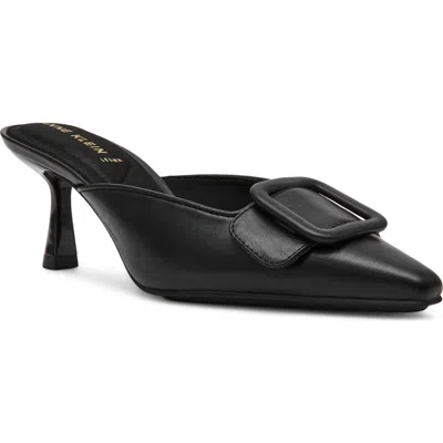 Anne Klein Cassia Kitten Heel Mule In Black
