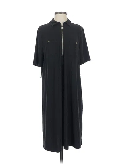 Pre-owned Anne Klein Casual Dress In Black