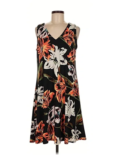 Pre-owned Anne Klein Casual Dress In Black